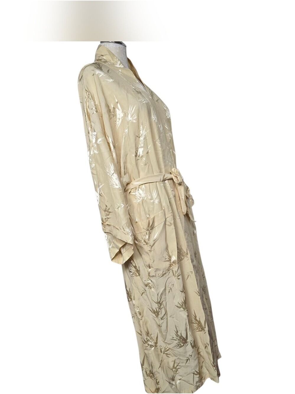 Dreamsacks Silk Gold Robe Matching Belt Size S/M - Picture 3 of 8